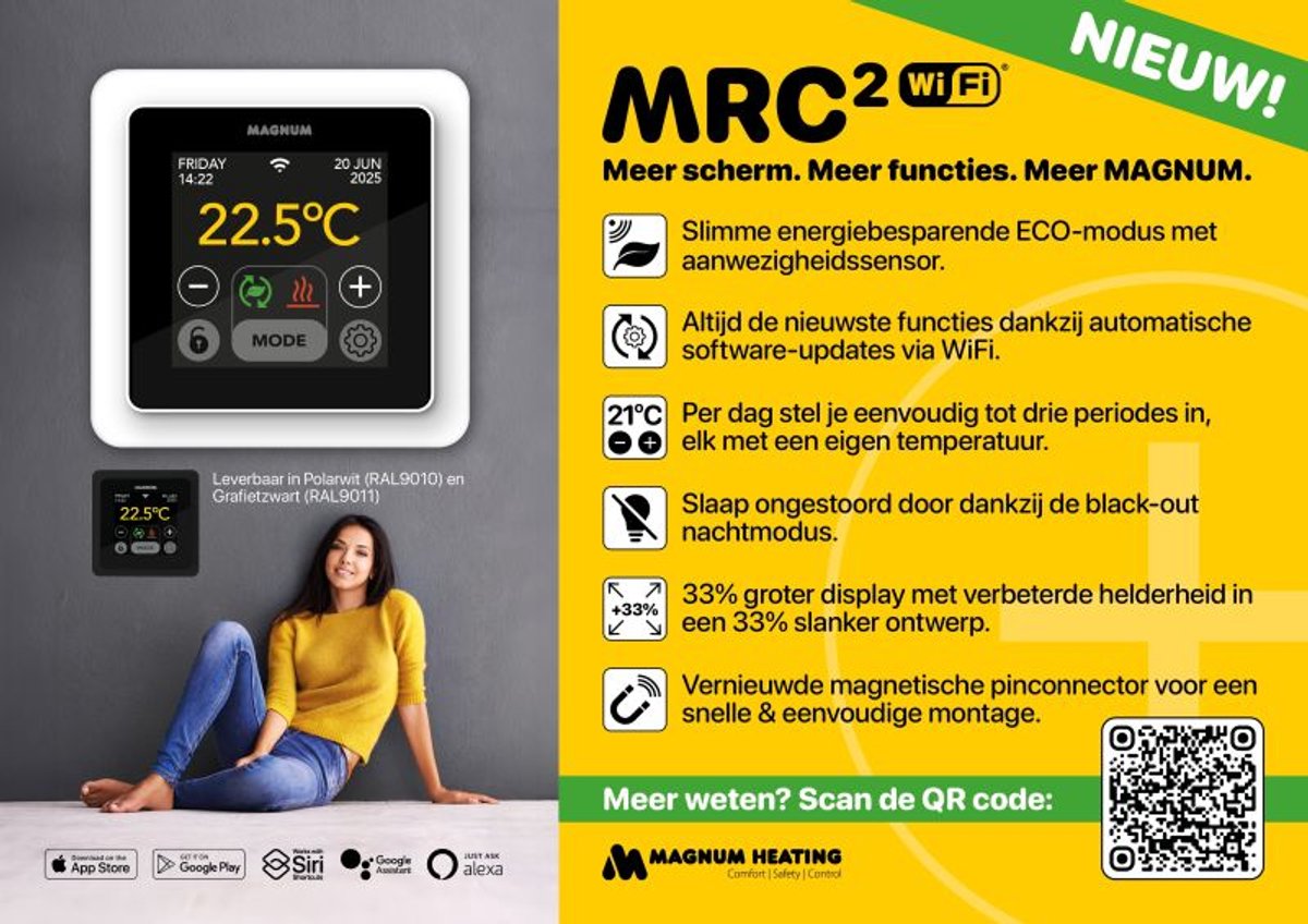 MAGNUM MRC² WiFi Thermostaat thumbnail 3