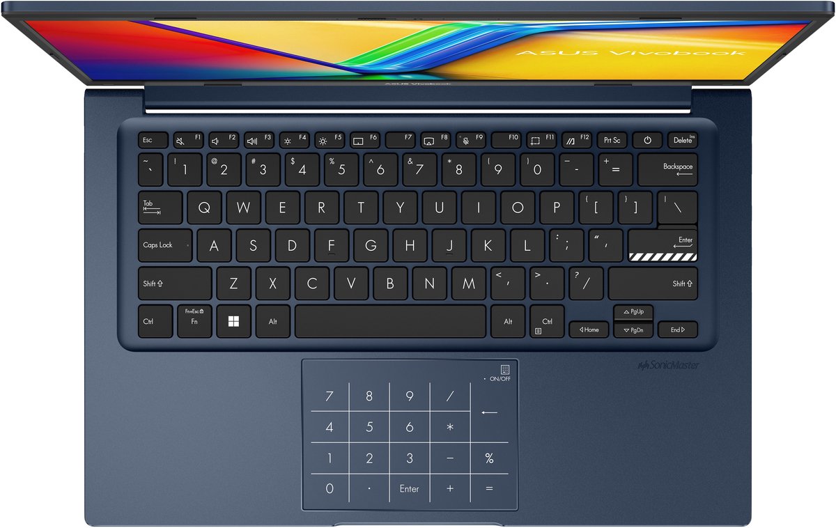 ASUS Vivobook 14 X1404VA Intel® Core™ i3 i3-1315U Laptop 35,6 cm (14") Full HD 16 GB DDR4-SDRAM 512 GB SSD Wi-Fi 6 (802.11ax) Windows 11 Home Blauw thumbnail 2