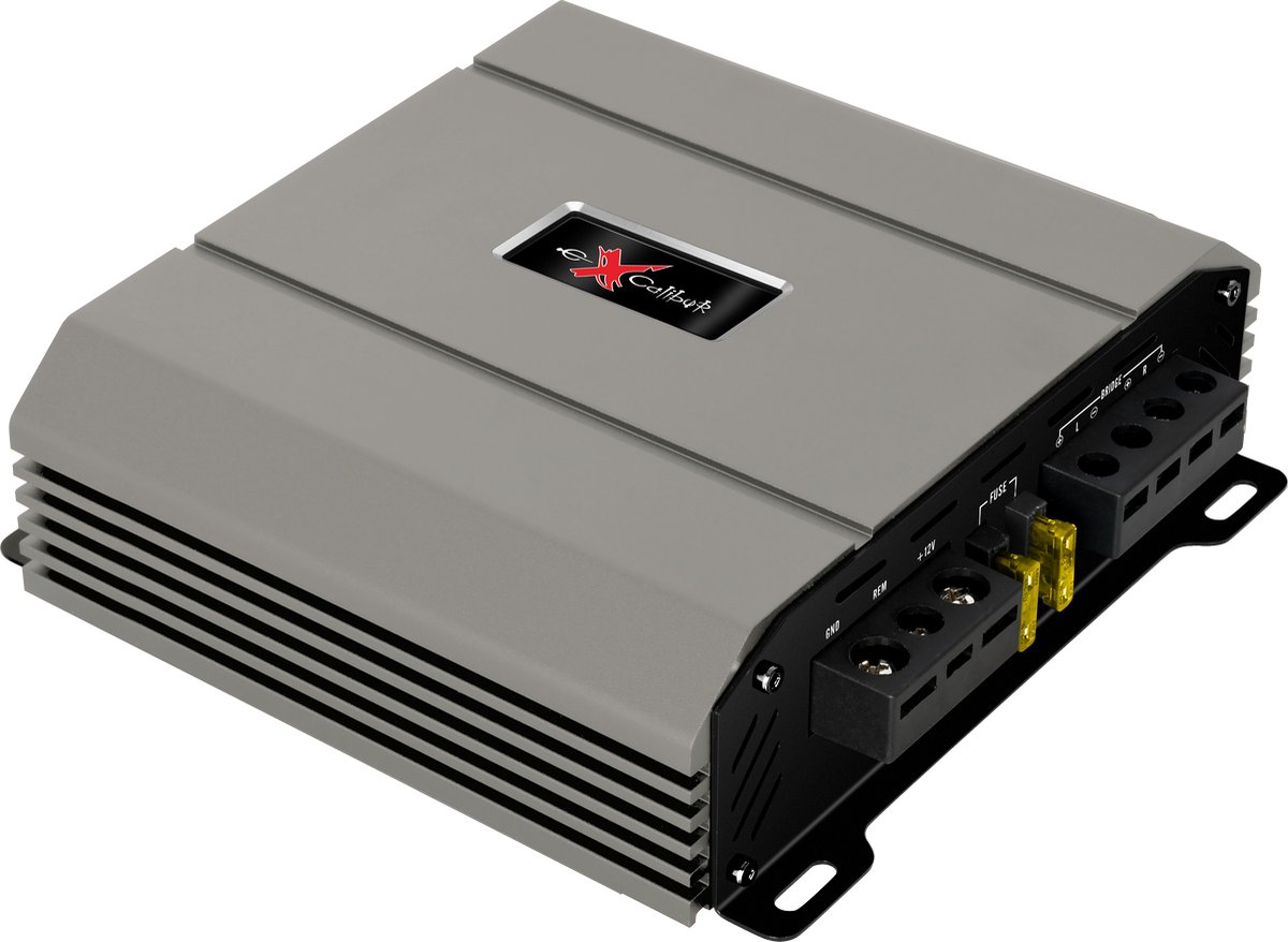 Excalibur X275.2 – Autoversterker – 2-Kanaals Klasse AB – 75W RMS x2 / 225W Brugmodus – Compacte Auto Versterker