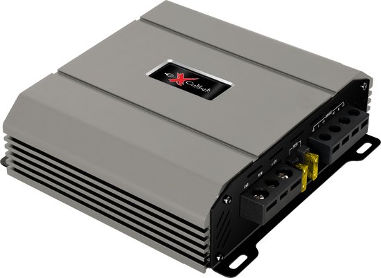 Excalibur X275.2 – Autoversterker – 2-Kanaals Klasse AB – 75W RMS x2 / 225W Brugmodus – Compacte Auto Versterker
