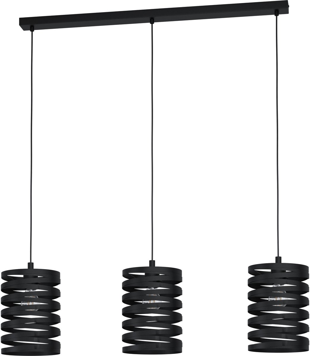 EGLO Cremella Hanglamp - E27 - 94 cm - Zwart