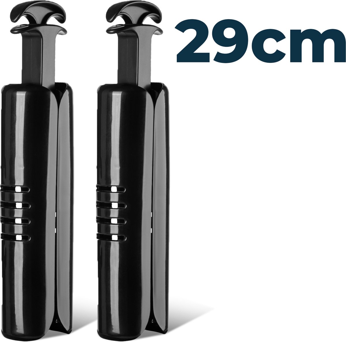 Shoeple Laarzenspanners (2 Stuks) - Laarzenhouder Paardrijlaarzen Dameslaars - 29 cm - Zwart