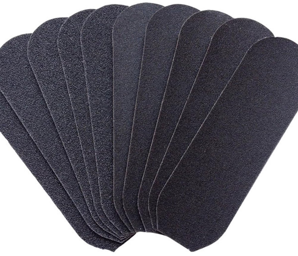 150 stuks draagbaar schuurpapier voor voeten, extra pad, pedicurevijl, vervangend hulpmiddel voor het verwijderen van eelt, zwart, handrasp voor voeten, pedicure navulling, sticker zwart