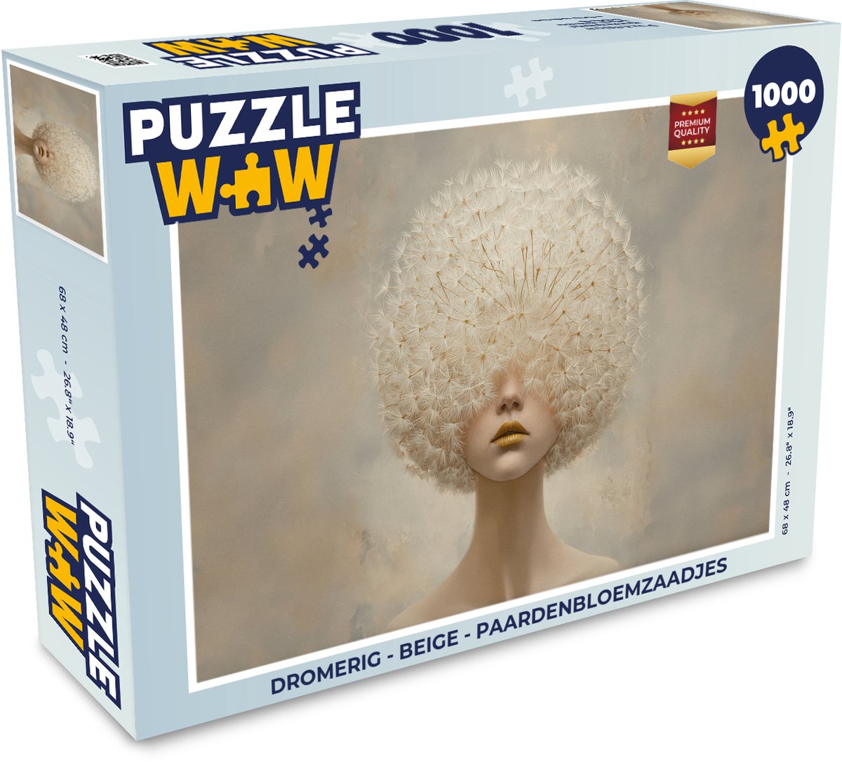 Dromerig - Beige - Paardenbloemzaadjes