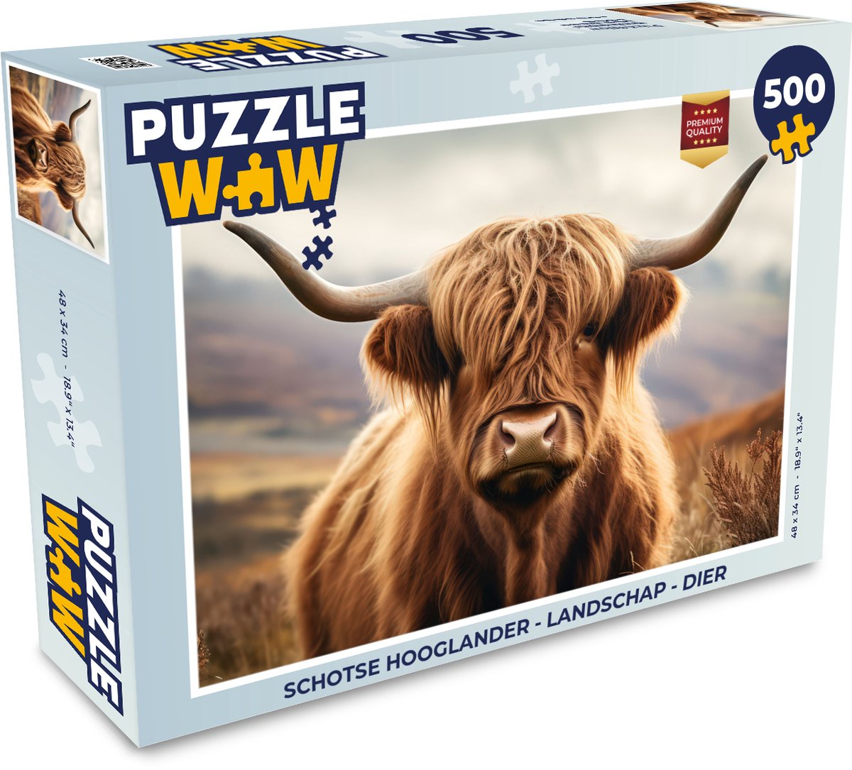 Schotse hooglander - Landschap - Dier