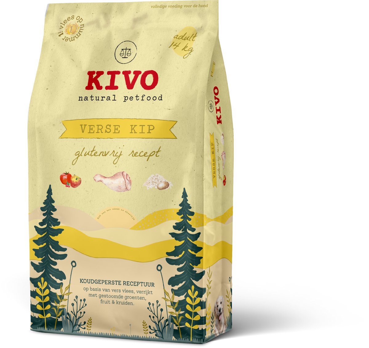 Kivo Verse Kip Glutenvrij 14 kg