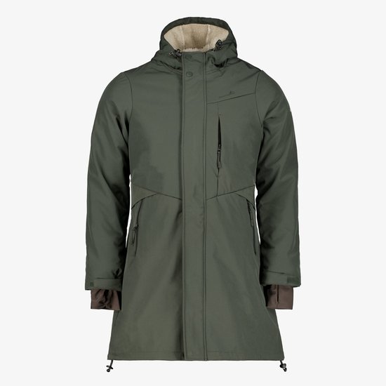 Veste softshell longue doublée Mountain Peak pour femme, verte - Taille XL