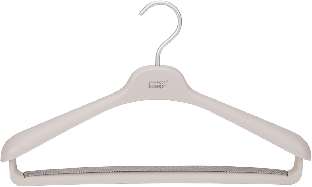 Antislip Kleerhangers met Brede Schouder en Roterende Haak - 2-delige Set
