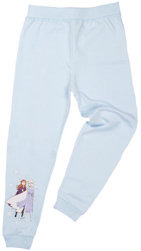 Disney Frozen Joggingbroek - IJsblauw - Maat 110/116