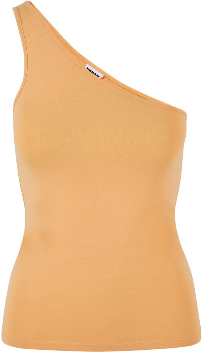 Urban Classics Asymmetric Mouwloze top L Oranje