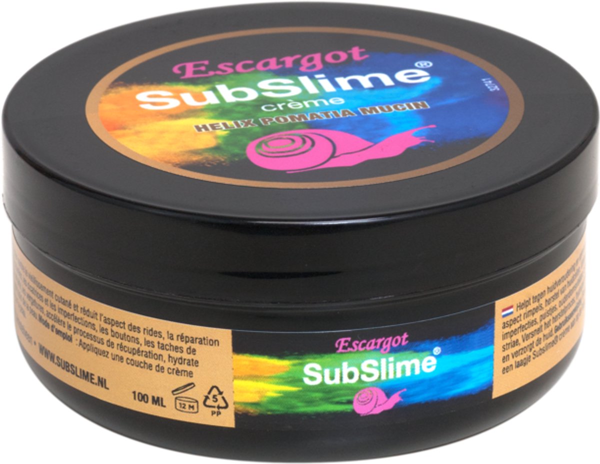 Escargot Subslime Slakkencrème - Dag Crème - Hydraterend en Verzorgend voor uw huid! 100ml