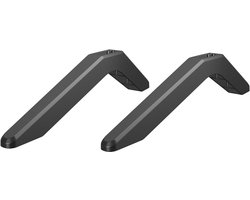 Monitor standaard - TV Standaard - TV Statief - Verrijdbare TV Standaard - Montagepoten voor tv standaard - Universele - Compatibel met de meeste 32-65 inch LCD en LED schermen - 1 paar - Zeer geschikt voor thuis en op kantoor