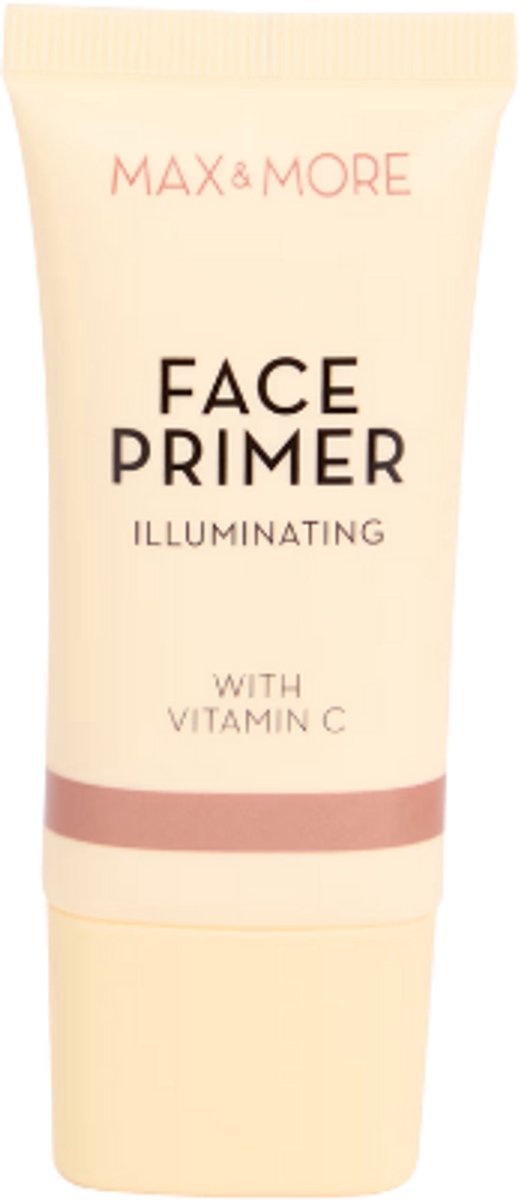 Faceprimer - Illuminating - Max & More | 1x 30ml - Met Vitamine C | Gezichtsprimer - Gezichtscrème