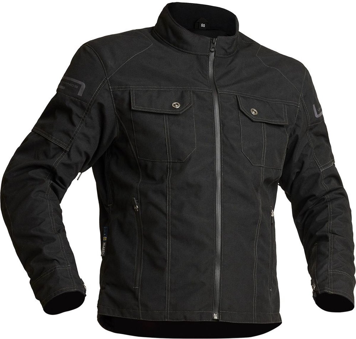 Lindstrands Motorrad Jacke Linstrands Textile Jacket Lugnet Black 720-21060300 -62