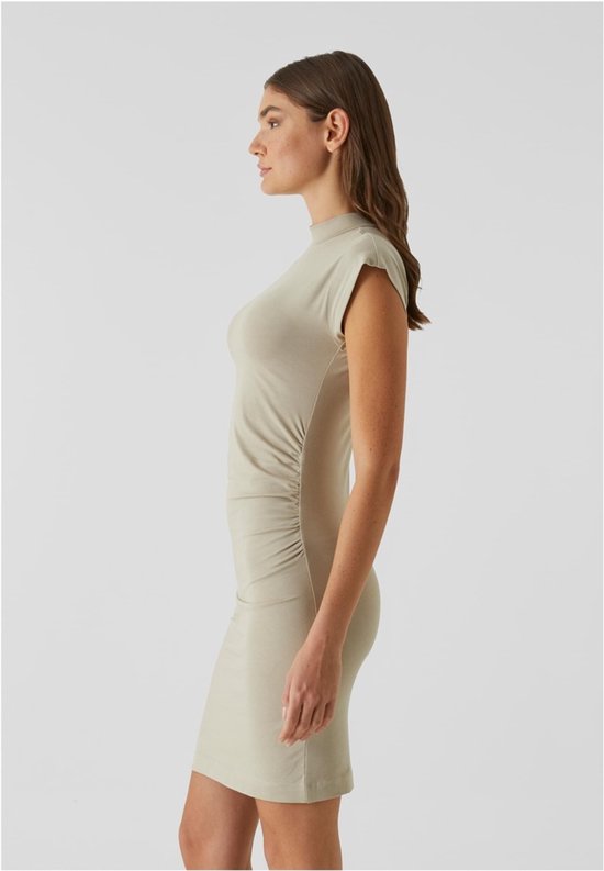 Urban Classics - Robe crayon courte en Cotton - L - Grijs