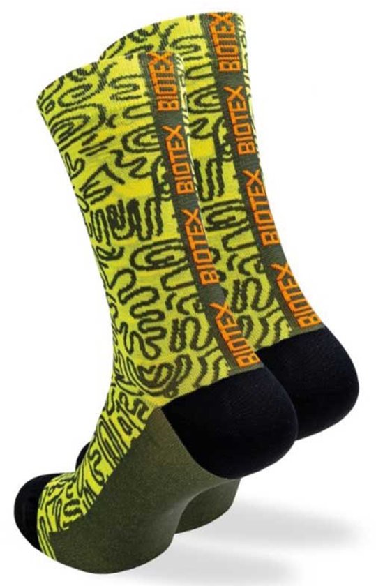 Chaussettes Biotex Pop vertes EU 37-39 Homme/Femme