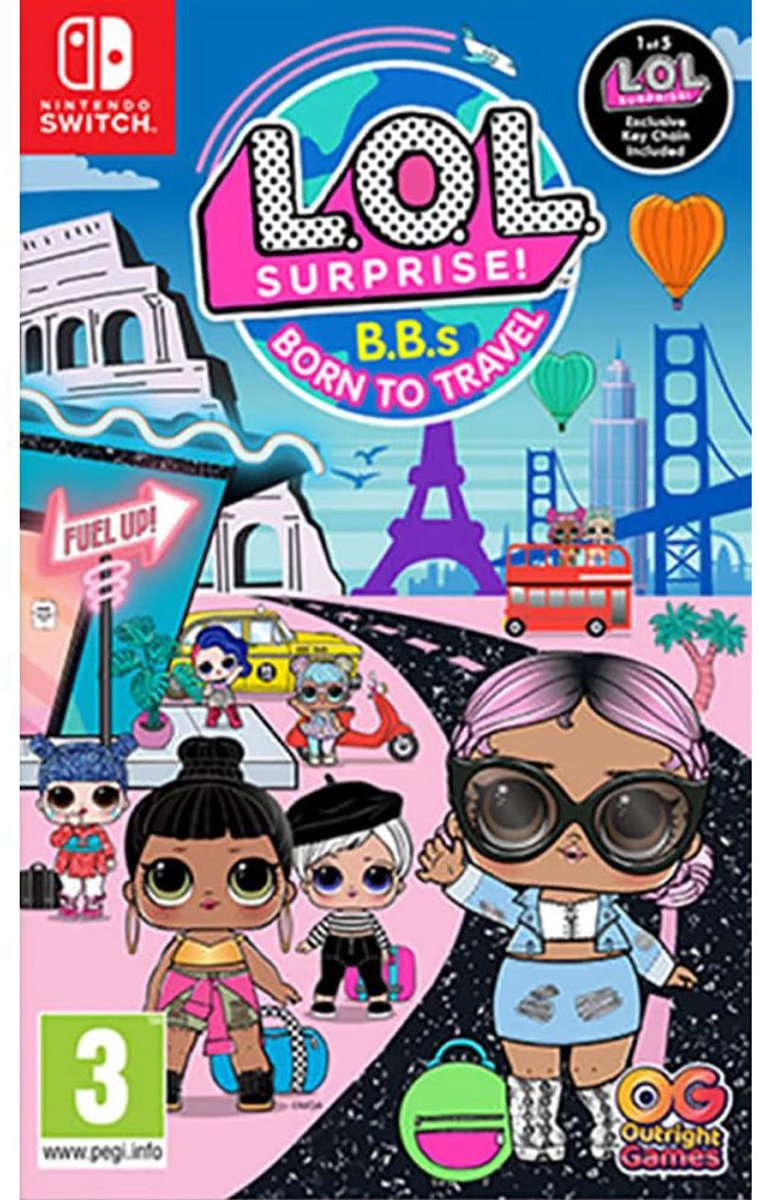 Outright Games L.O.L. Surprise! B.B.s BORN TO TRAVEL, Nintendo Switch, Multiplayer modus, E (Iedereen)