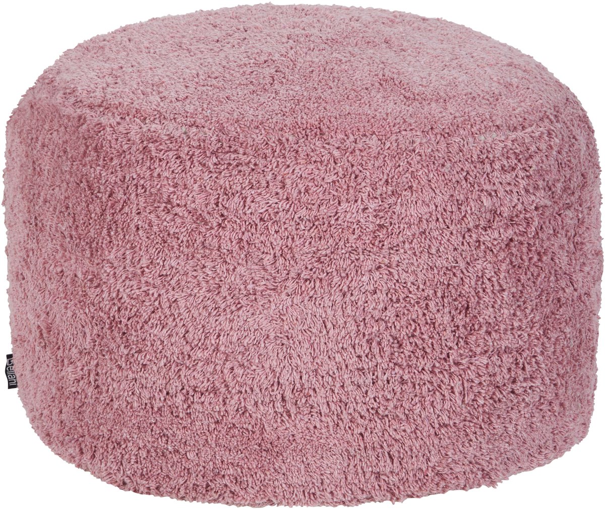 Beliani KANDHKOT - Poef - Roze - 50 x 35 - Katoen