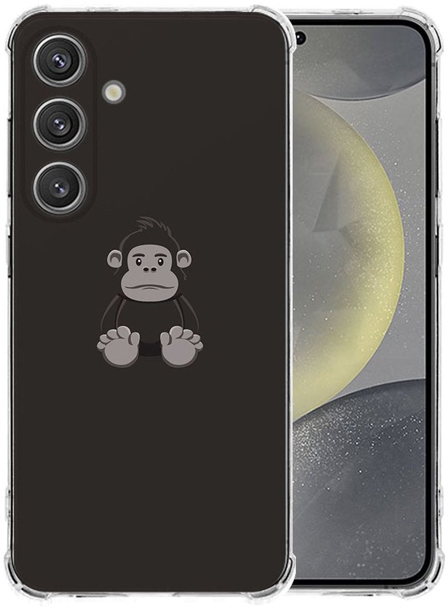 voor Samsung Galaxy S25 Plus Hoesje - Gorilla TPU Antishock