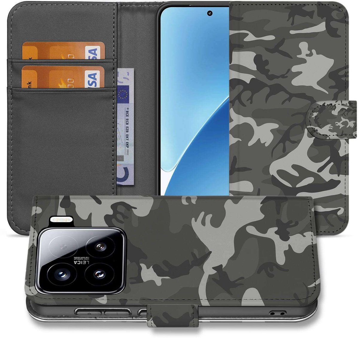 Xiaomi 15 Telefoon Hoesje Army Light