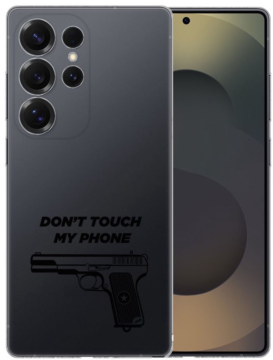 TPU Hoesje Samsung Galaxy S25 Ultra - Pistol DTMP Backcover