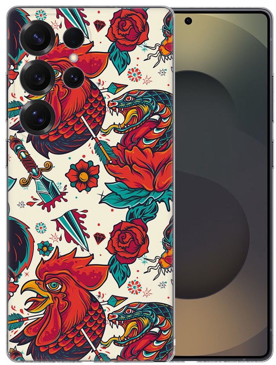 TPU Hoesje Samsung Galaxy S25 Ultra - Old Skool Backcover