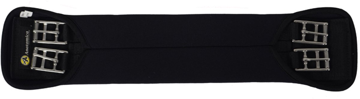 Dressuursingel Anatomica Neopreen - Black - 55 cm