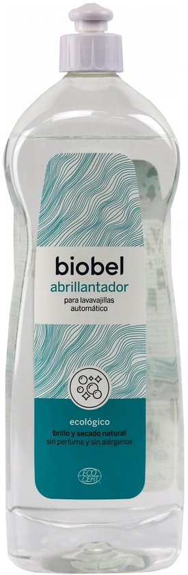 Bio vaatwasser glansspoelmiddel 1 L|Bio dishwasher rinse aid 1 L|Liquide de rinçage bio pour lave-vaisselle 1 L