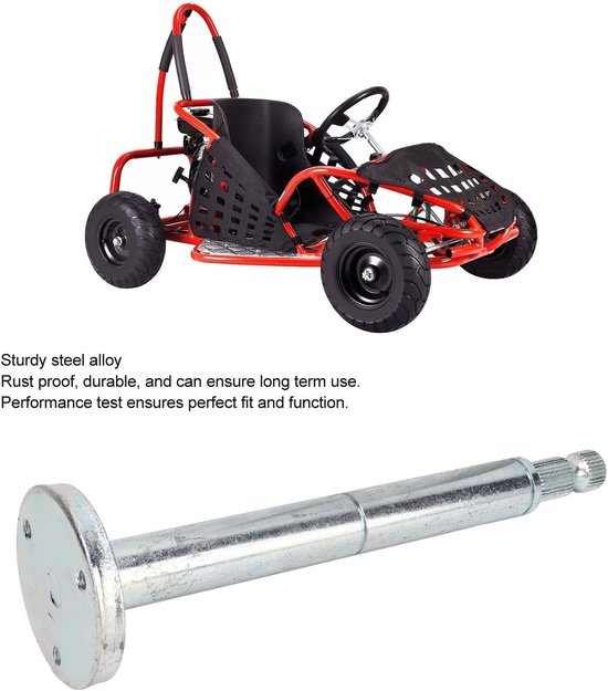 Eixo De Volante Com Base De 6 Furos Go Kart Hub M14 30t Para | Frete grátis Eixo De Volante Com Base De 6 Furos Go Kart Hub M14 30t Para | Frete grátis