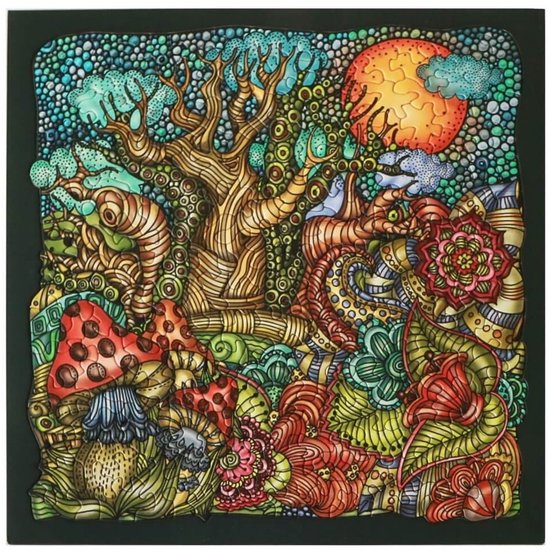 Curiosi Palapeli - Puzzle Bergdorf (extra difficile : 211 pièces délicates)