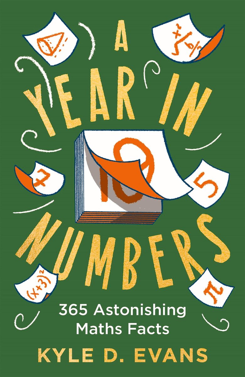 Kyle D. Evans - maths gift books 2 - A Year in Numbers
