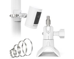 Camera Pole - 360° Verstelbare Wandmontage - Universele Camera Houder voor Indoor en Outdoor Gebruik - Eufy Cam/Blink 4.Gen (Wit)