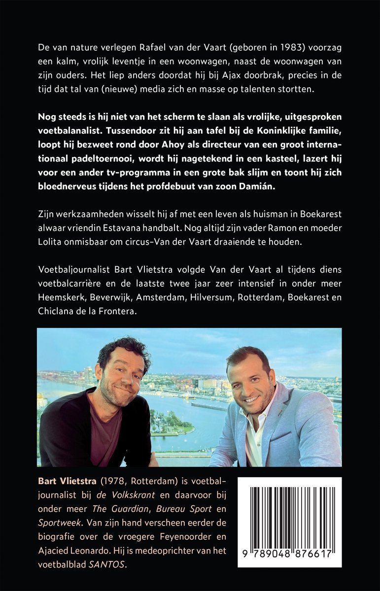 Rafael van der Vaart - back cover