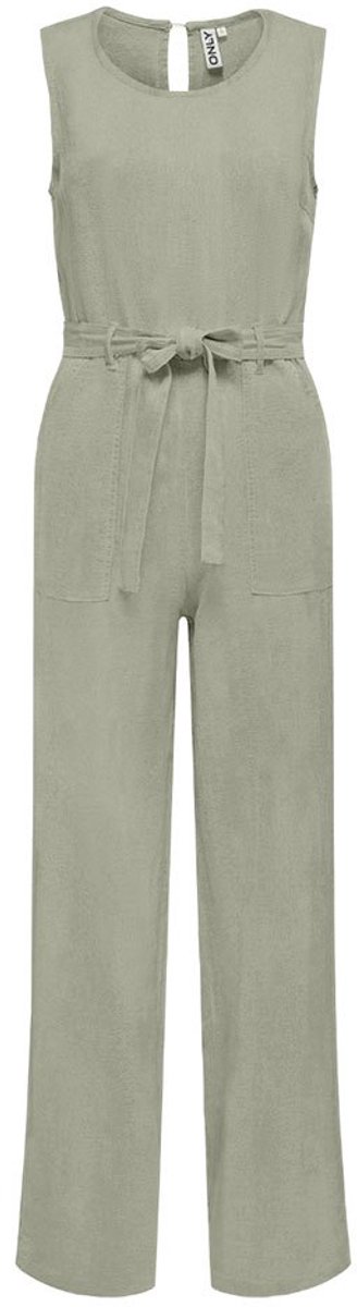 Only Caro Mouwloze Jumpsuit Groen S / 32 Vrouw