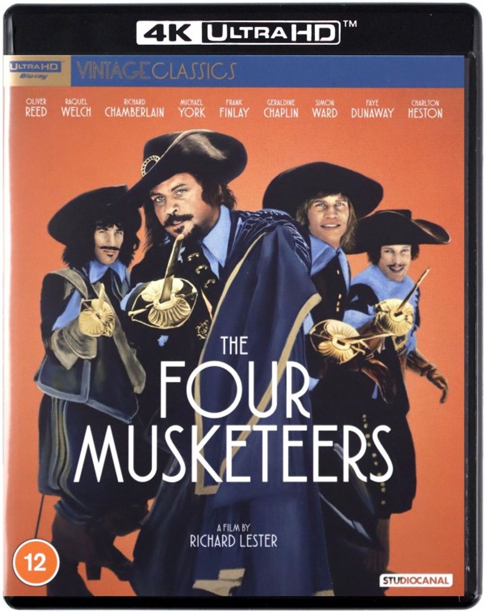 The Four Musketeers [Blu-Ray 4K]+[Blu-Ray]