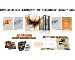 The Dark Knight Trilogy - Limited Edition Steelbook Collectie - 4K Ultra HD + Blu-ray
