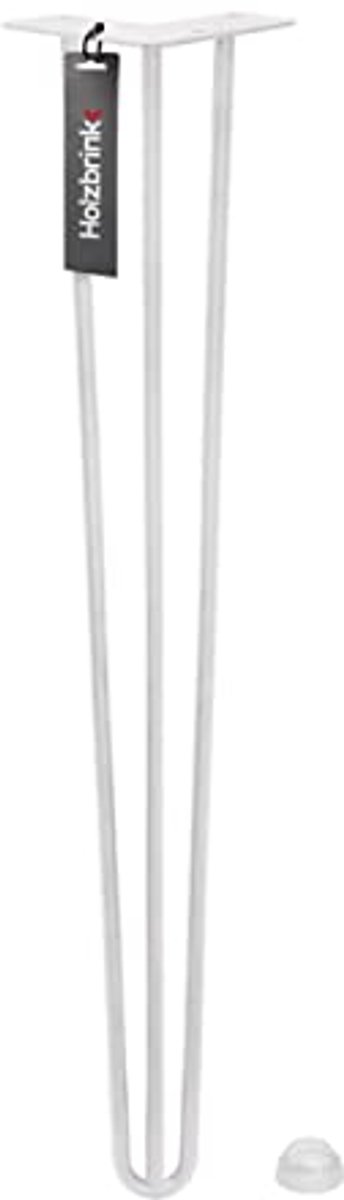 Stalen Haarspeld Tafelpoot 72 cm - 3-Stangen Design voor Eettafel en Meubelprojecten