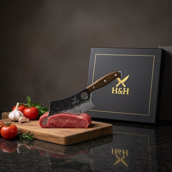 3-delige Japanse Messenset - Huis&Home - Professionele Messenset - Santoku mes, Koksmes , Fileermes - RVS - Gegraveerd - Luxe geschenkdoos - Voor Hobby en Chefkoks