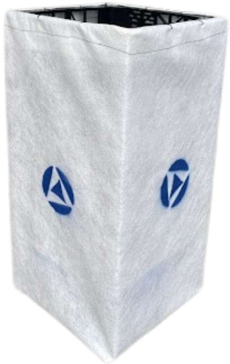 Deltaline Pompkrat - XL - Geotextiel - Rondom gestikt - 80×40×40 cm – Kruipruimte Dompelpomp krat