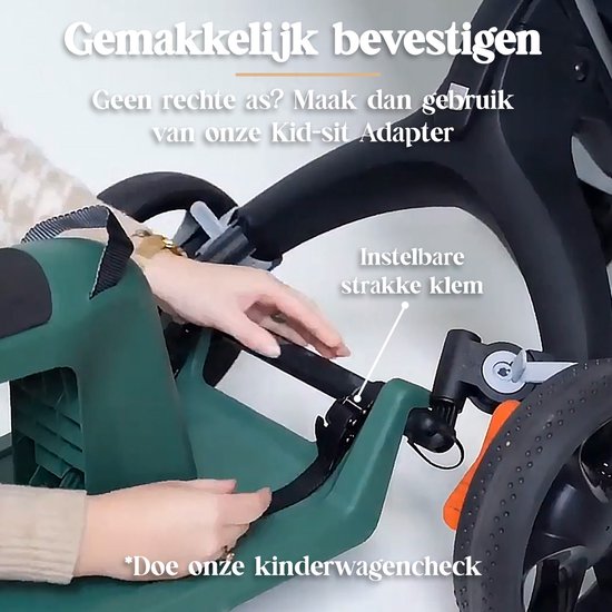 Kid-Sit Meerijdplankje Universeel - Zwart van Bumprider — afbeelding 5