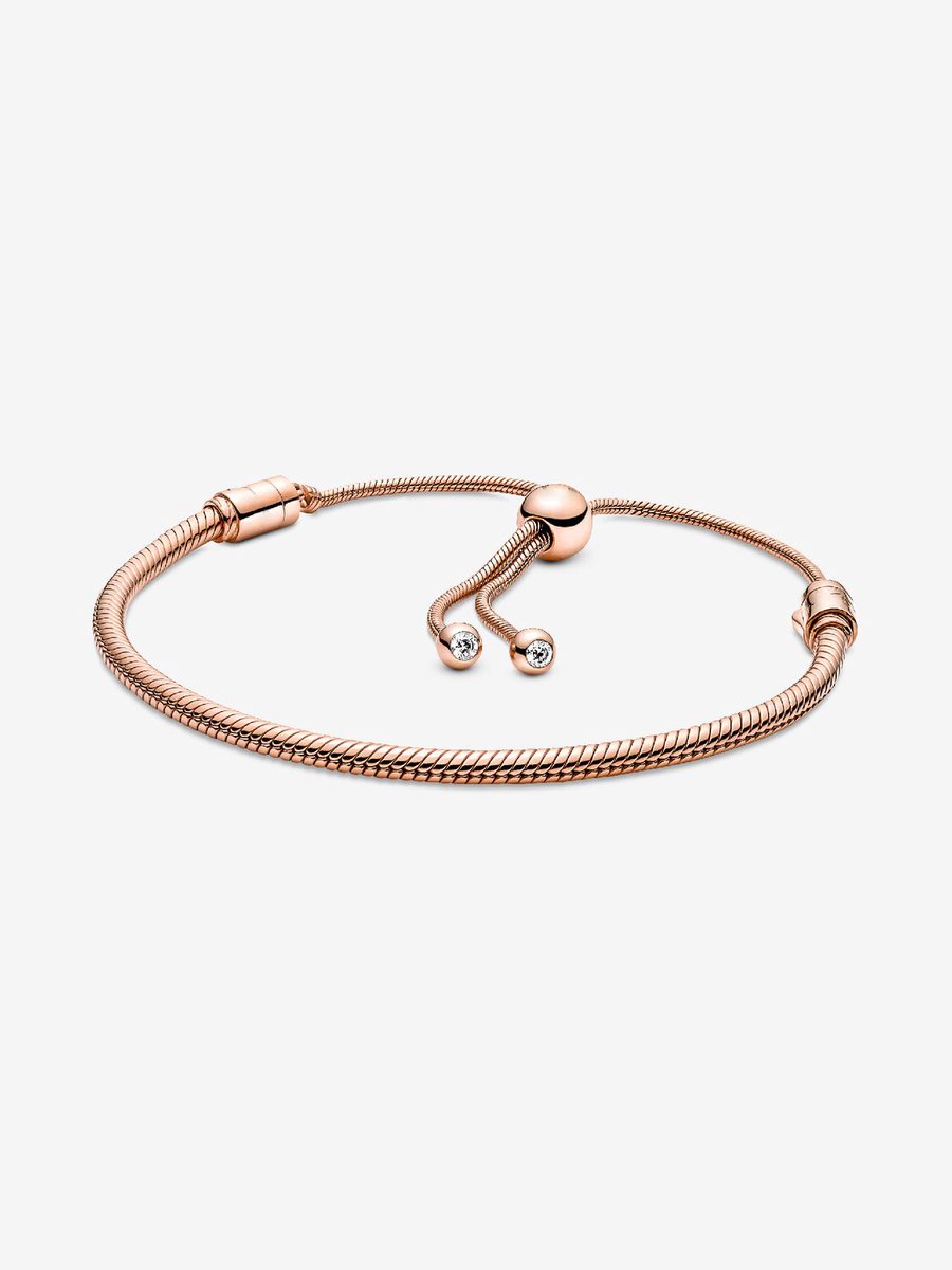Fler® | Snake Chain Schuifarmband | Armband Zilver | Verstelbare Zilveren armband | Maat 17-20 | geschikt voor alle populaire bedel collecties (standaard - 3mm) | Elegante dames armband | Valentijnsdag Cadeau | Sinterklaas kado | Kerst