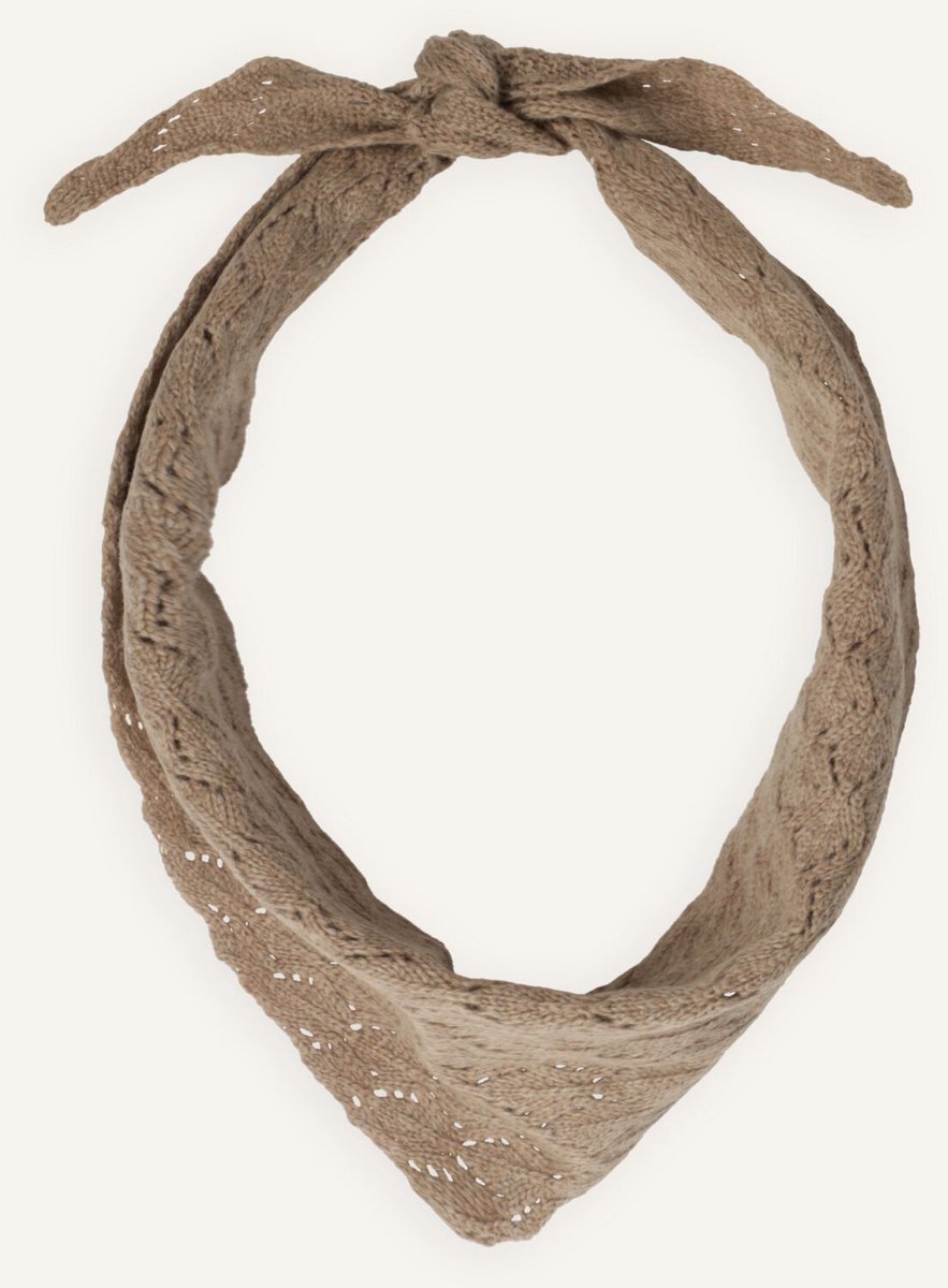 Becksondergaard Woona Opalia Scarf Sjaals Dames - Beige - Maat ONESIZE