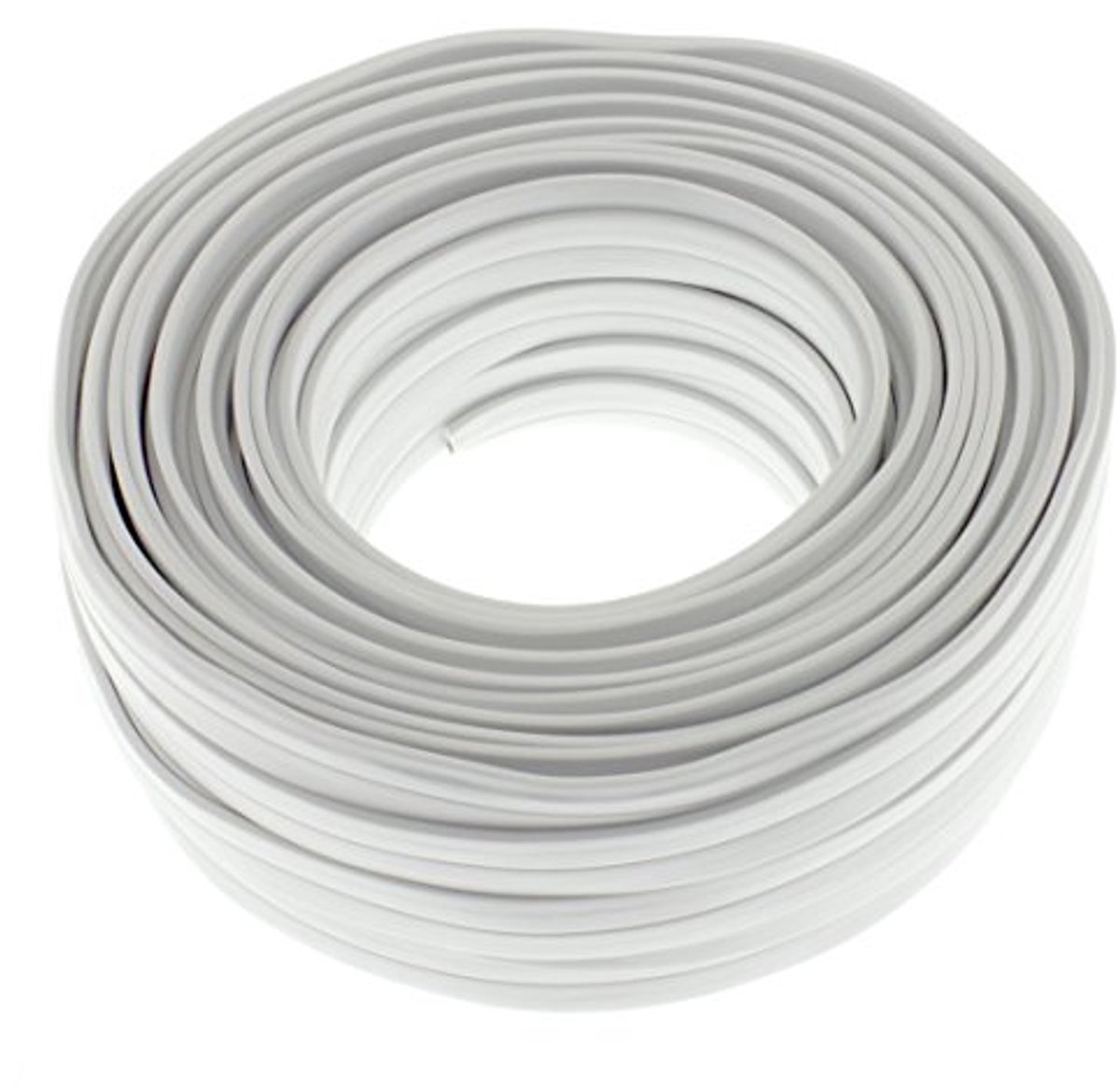Platte Luidsprekerkabel 2x2,5mm² - 25 meter - CCA - Audiokabel voor Hifi en Home Entertainment