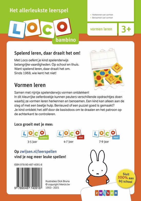 Loco Bambino Nijntje, ik leer vormen. 3 van Loco — afbeelding 5