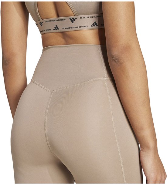 Adidas Optime Essentials Stash Pocket Leggings Beige M / Regular Vrouw van Adidas — afbeelding 5