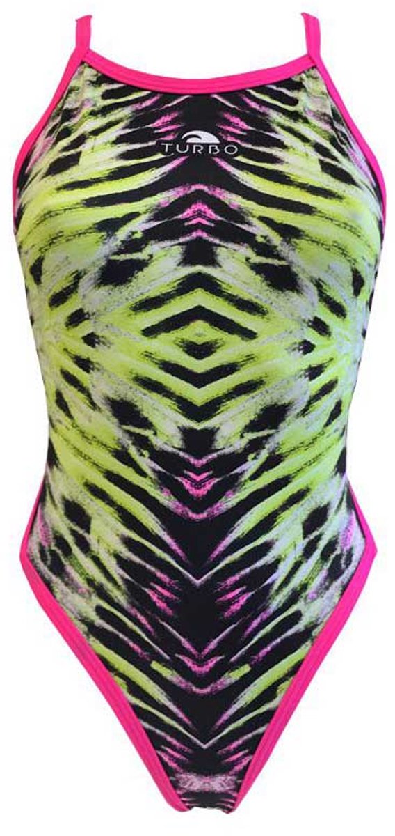 Turbo Animal Zwemkleding Veelkleurig 5XL Vrouw Green