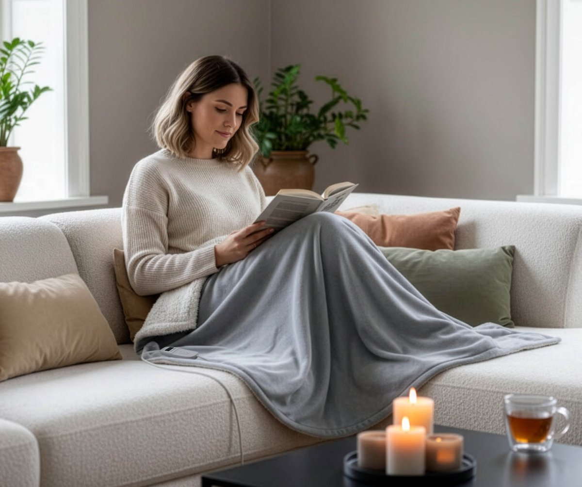 Tomado Elektrische Bovendeken TEB1802G 160W Grijs - afbeelding 3