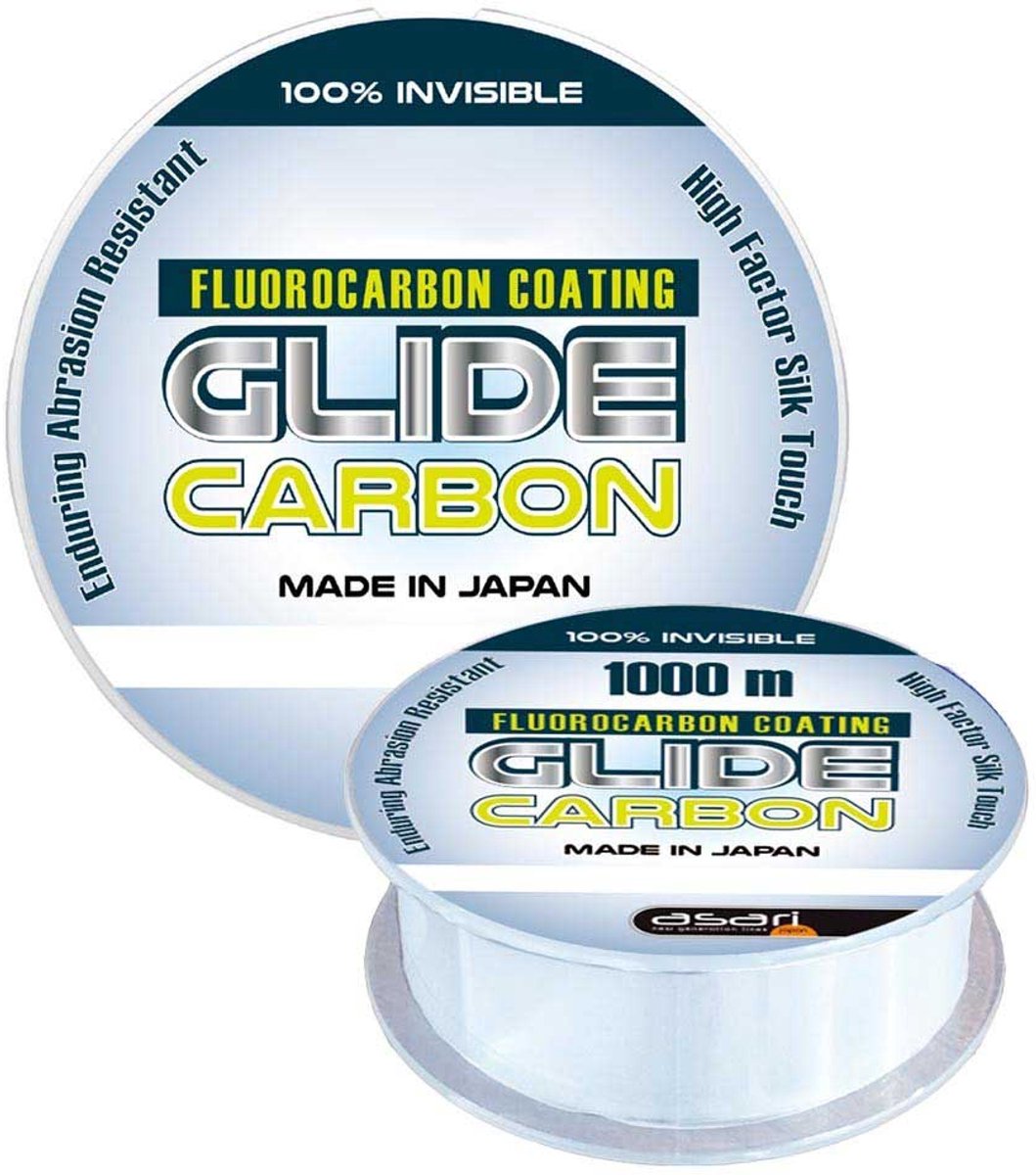 Asari Glide Flurocarbon 1000 M Zilver 0.280 mm