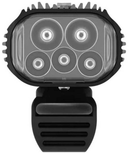 Lezyne Mega Drive 2400+ Loaded Kit - Fietslamp voorlicht - Voorlamp Fiets - Fietsverlichting USB oplaadbaar - Waterdicht fietslicht - 2400 Lumen - Zwart — afbeelding 4