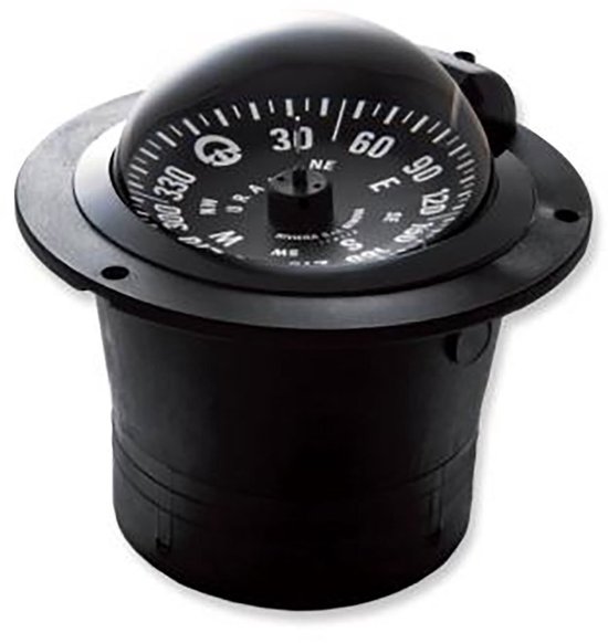 Riviera Bu1 Urania 2° Boussole haute vitesse Argent 100 mm